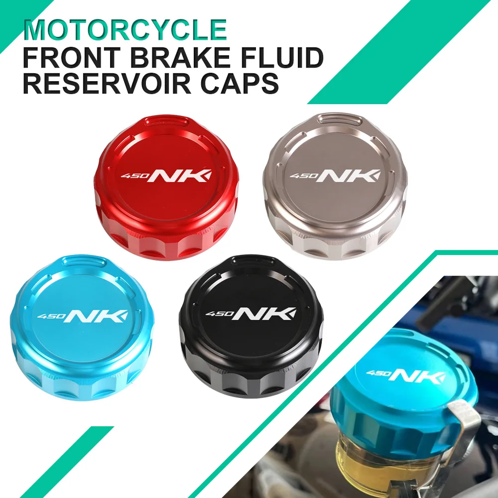 

Motorcycle Aluminium FOR CFMOTO CF MOTO 450NK 450 NK 450 NK450 2023 2024 CF450NK Front Brake Fluid Reservoir Caps Cover Guard