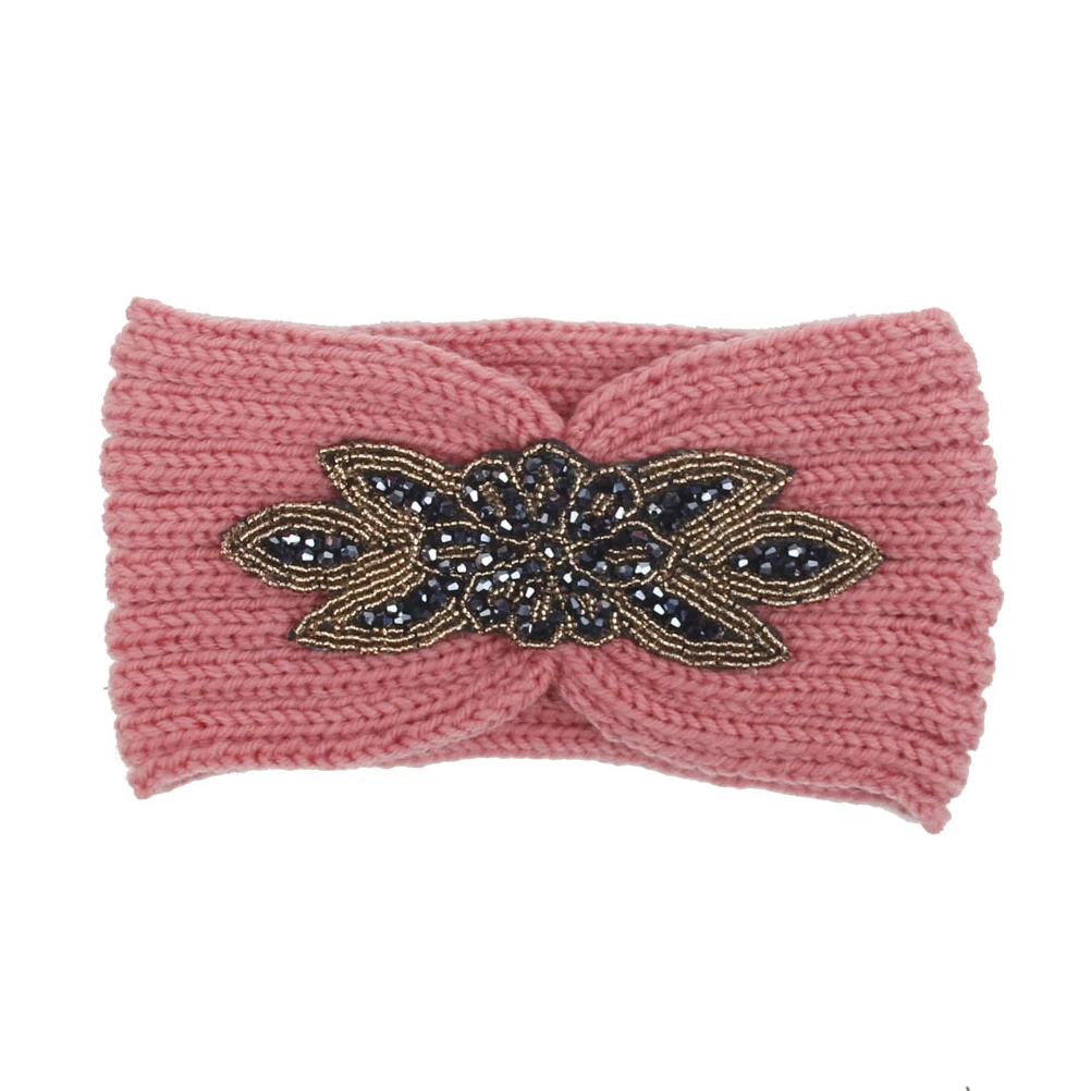 

2 Pcs Headb Knitted Hair B Headb Warm Headwraps Cozy Fashion Fabric Headb s Outdoor Riding Camping