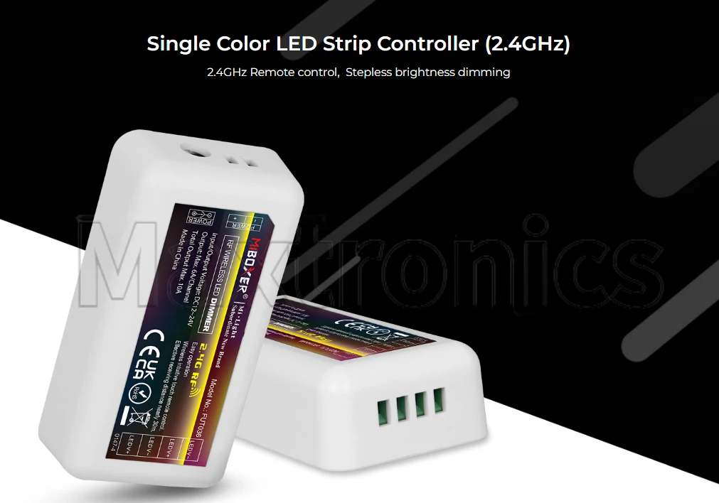 WL5 WL-Box2 FUT036 FUT038 FUT039 FUT096 RF 2.4G Striscia LED Telecomando Dimmer CCT RGB RGBW RGBCCT Striscia LED MiBOXER MiLight