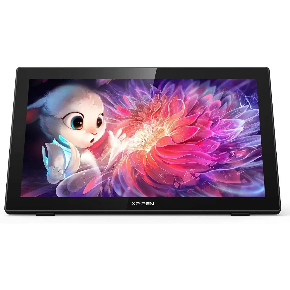 Screen Tablet with 122% sRGB, 8192 Levels Tilt, Battery-Free Stylus and Compatibility for Windows, Mac, Linux