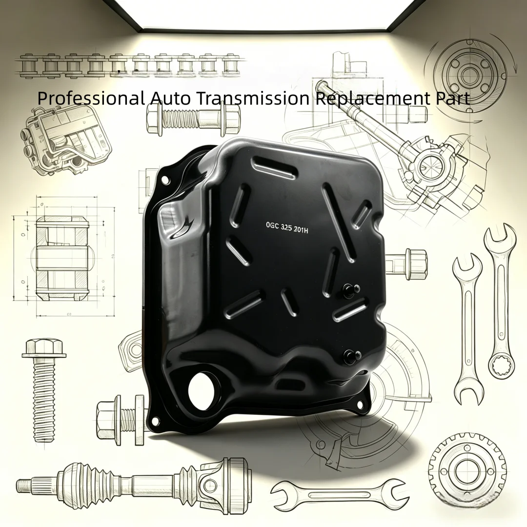 0GC DQ381 Automatic Transmission Oil Pan for VW and for Audi，Exact Original Size Direct Installatio Stop Leaks & Protect Gearbox