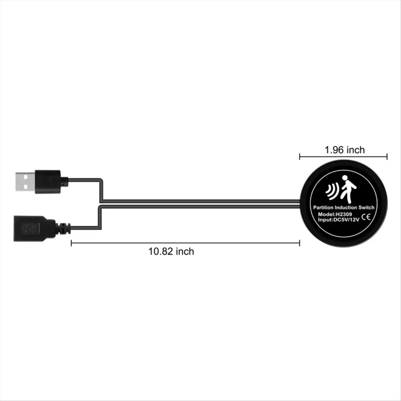 For Tesla Dreamcolor Acrylic Interior Car LED Strip Light 30 Seconds Motion Sensor Switch, for Tesla Dreamcolor Kit