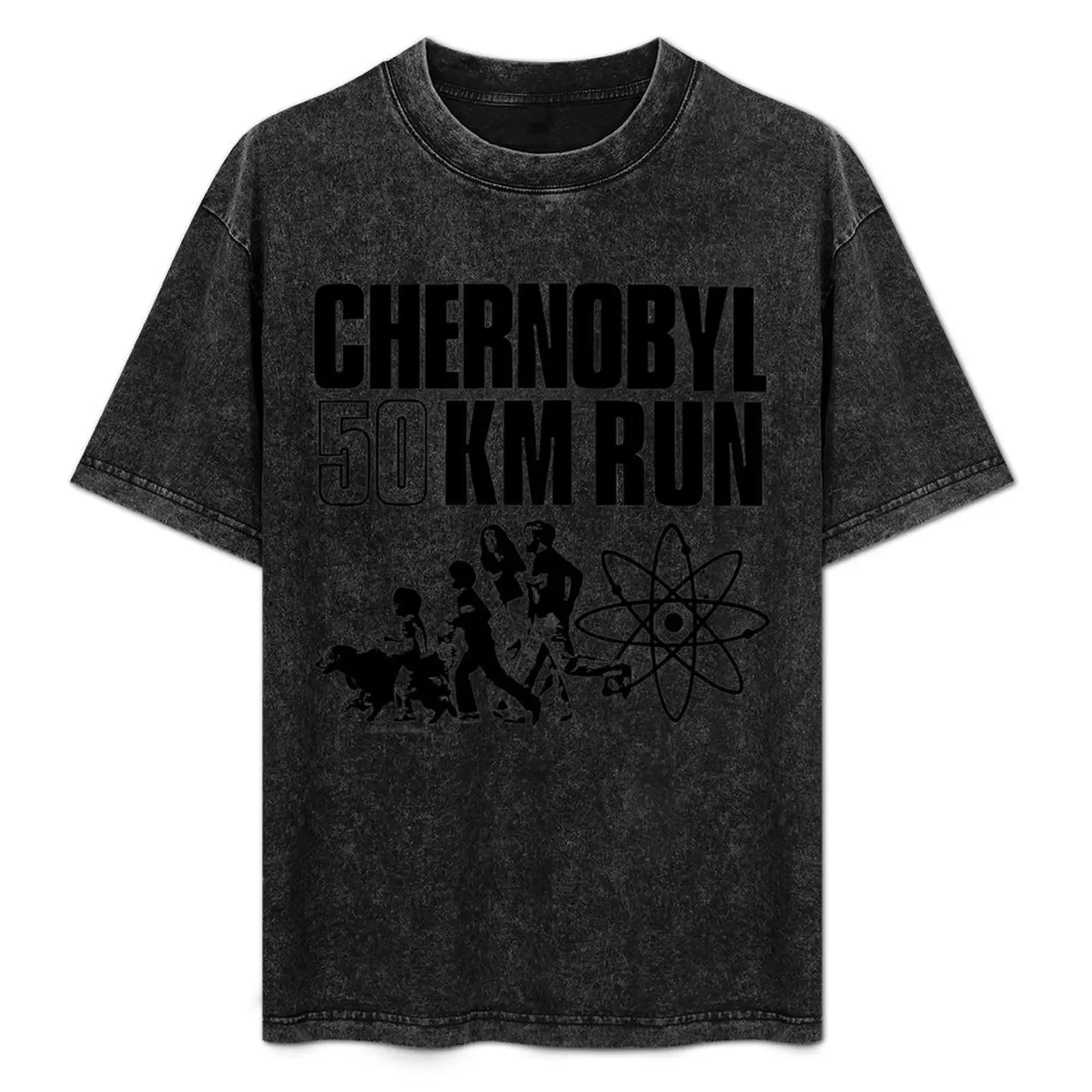 

CHERNOBYL 50 KM RUN T-Shirt Graphic Print Short Sleeve T-Shirt