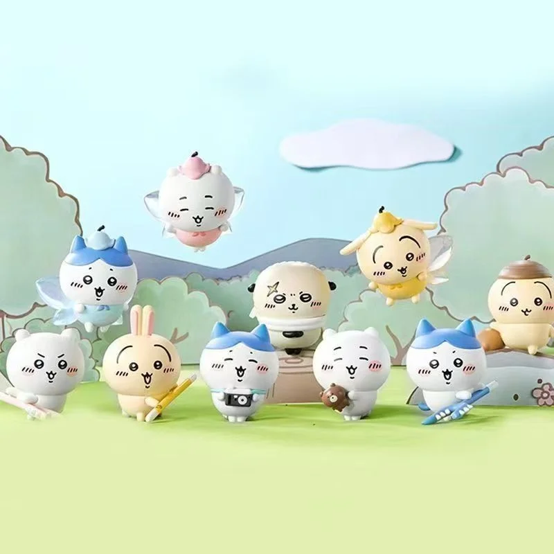 

Mingchuang Youpin Аутентичная слепая коробка Happy Partner ручной работы Wusachijiyi маленькая восемь кукол настольный орнамент подарок на день рождения Рождество