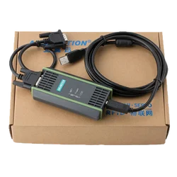 USB-MPI 6ES7 972-0CB20-0XA0 For Siemens S7-200/300/400 PLC Programming Cable USB To MPI/DP/PPI PC Adapter RS485 0CB20 Programmer