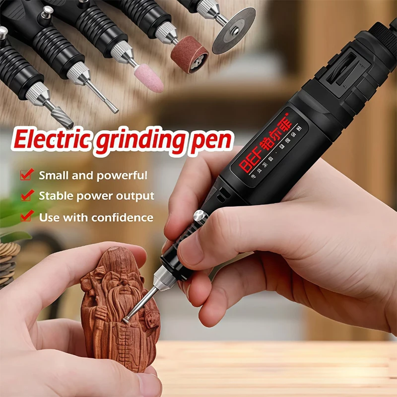 

Электрическая дрель с вилкой 12 В, мини-электрический шлифовальный вращающийся инструмент с переменной скоростью, сверло, гравировальная ручка, DIY фрезерный инструмент для полировки