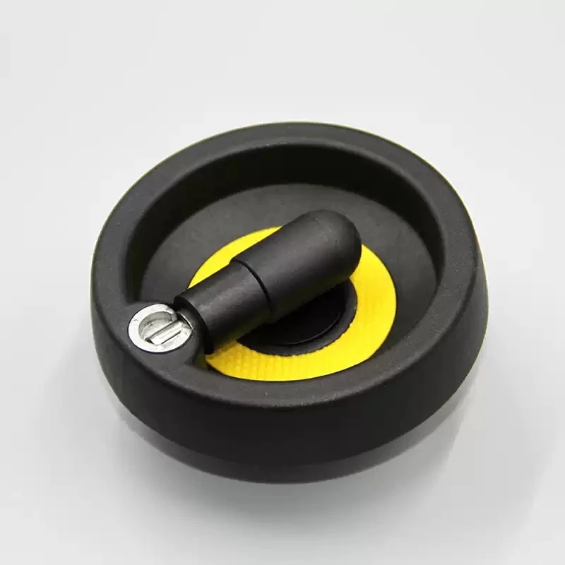 Mechanical Handwheel Machine Tool CNC Equipment Packaging Mechanical Handle Rotation Nylon Plastic Hidden Full Width Handwheel