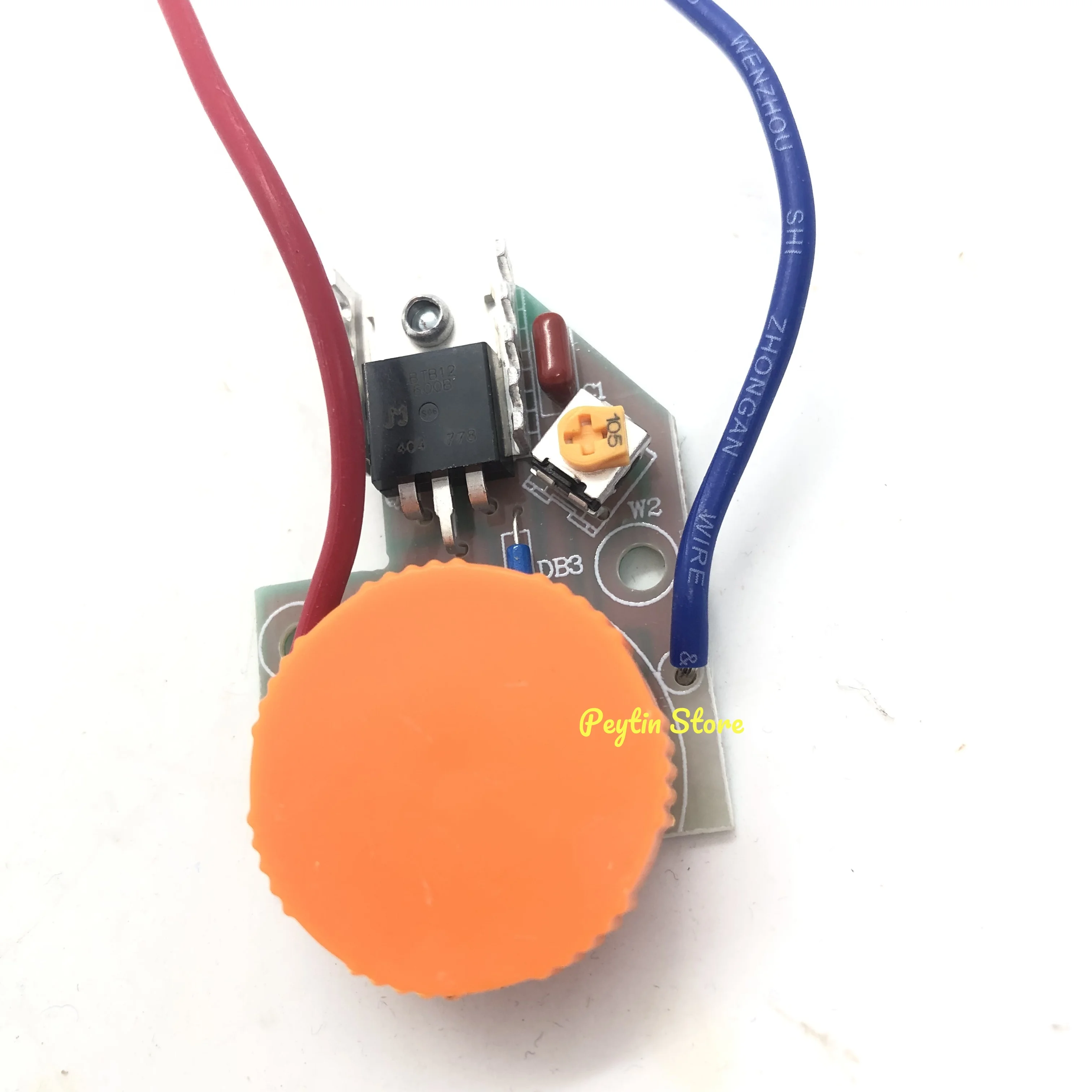 1Pc 180 230 Polishing Machine Speed Controller Power Tool Refitting Speed Control Switch 12A 250V