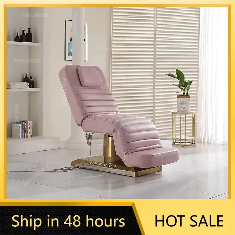 304 Stainless Steel Facial Pvc Treatment Dermatology Chair Table Esthetician Salon Lash Eyelash Brow Massage Bed
