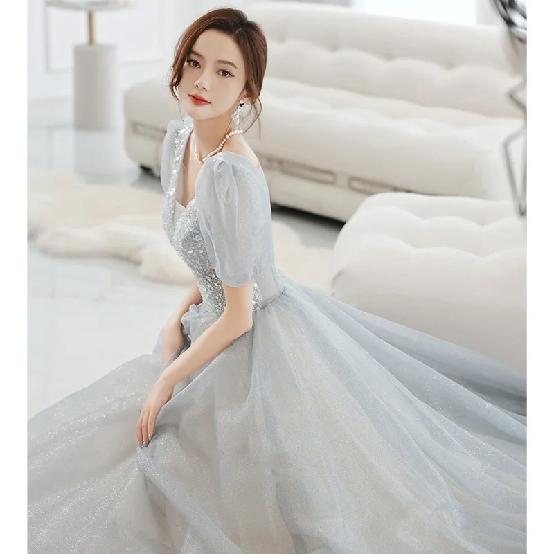 ชุดราตรีงานเลี้ยง 2026 ชุดพิธีกรใหม่ ชุดสอบศิลปะการร้อง ชุดประชุมประจำปี ชุดแฟชั่นโชว์ ชุดแสดง ชุดหรูหรา