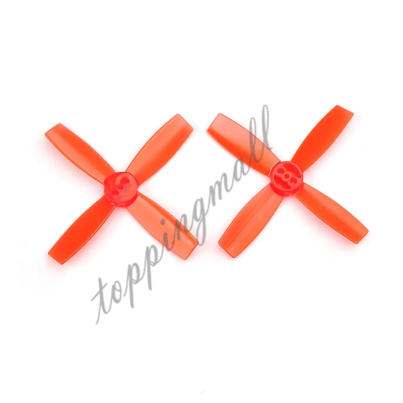 2 Pairs 2435 4 Blades Propellers Inch Propeller 4in CW CCW 1104 1105 Brushless Motor Props for 11xx Motors FPV Quadcopter