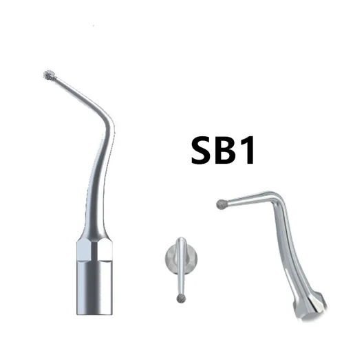 VVDental, venta al por mayor, 3 uds. Por lote, punta escaladora ultrasónica SB1, puntas de escalado Endodoncia Endo Perio aptas para pieza de mano EMS WOODPECKER