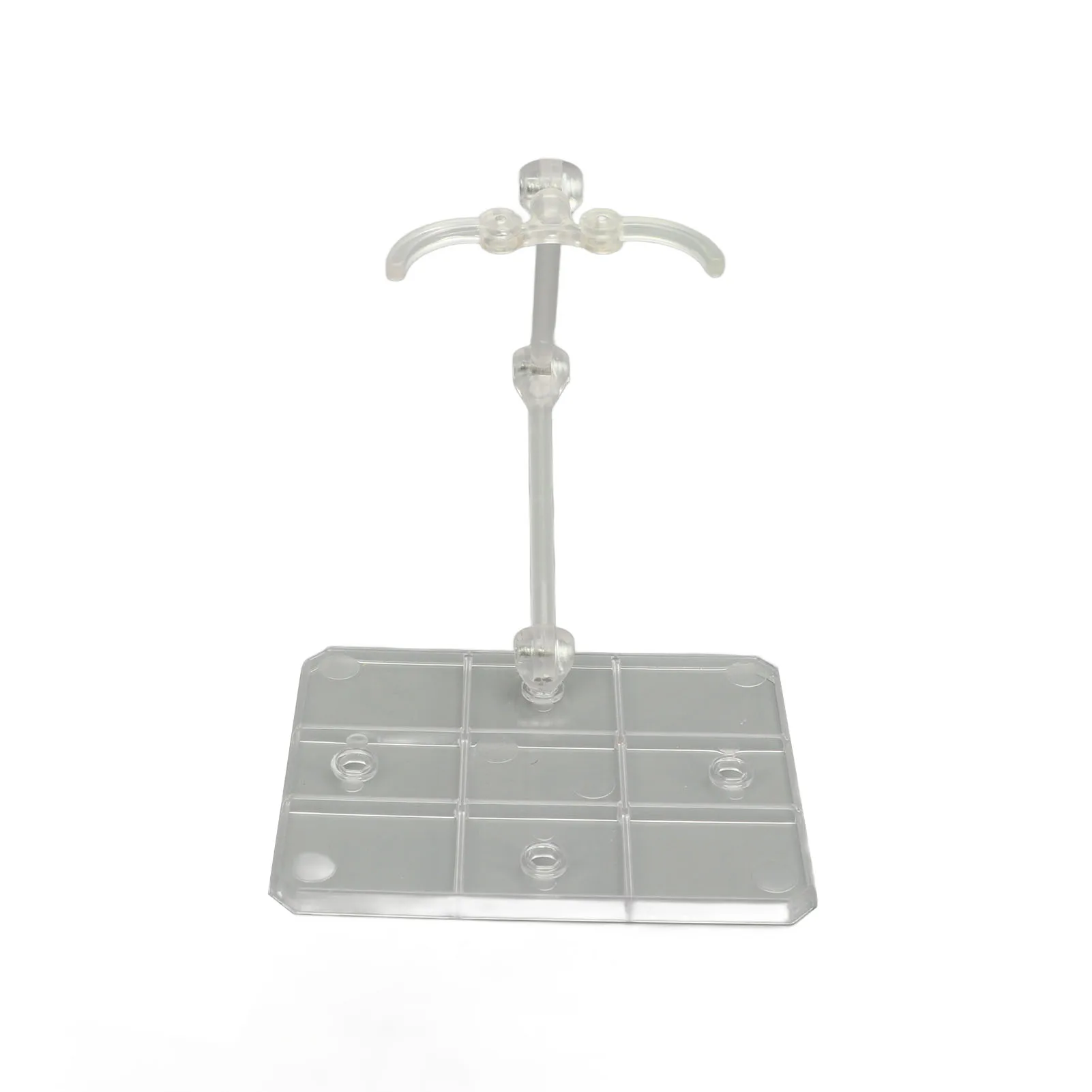 액션 피규어 스탠드 투명 아크릴 애니메이션 피규어 디스플레이 스탠드, 지지대 거치대 베이스, 10 세트