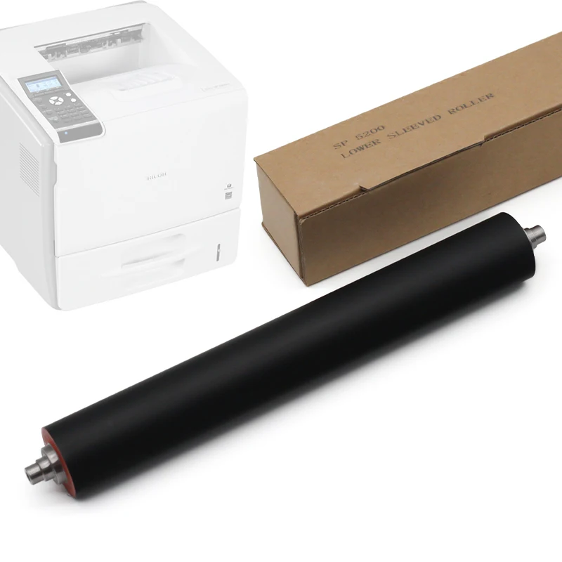 بكرات تثبيت الضغط المستقر لريكو 5200 SP5200dn 5210dn 5200s 5210sf 5210sr أجزاء الطابعة فوزر الضغط السفلي الأسطوانة