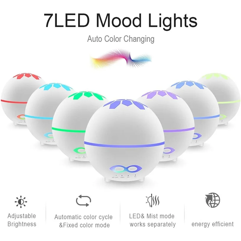 AF93-آلة الروائح 400 مللي بالموجات فوق الصوتية زيت طبيعي الناشر للمنزل ديكور الروائح المرطب الولايات المتحدة التوصيل