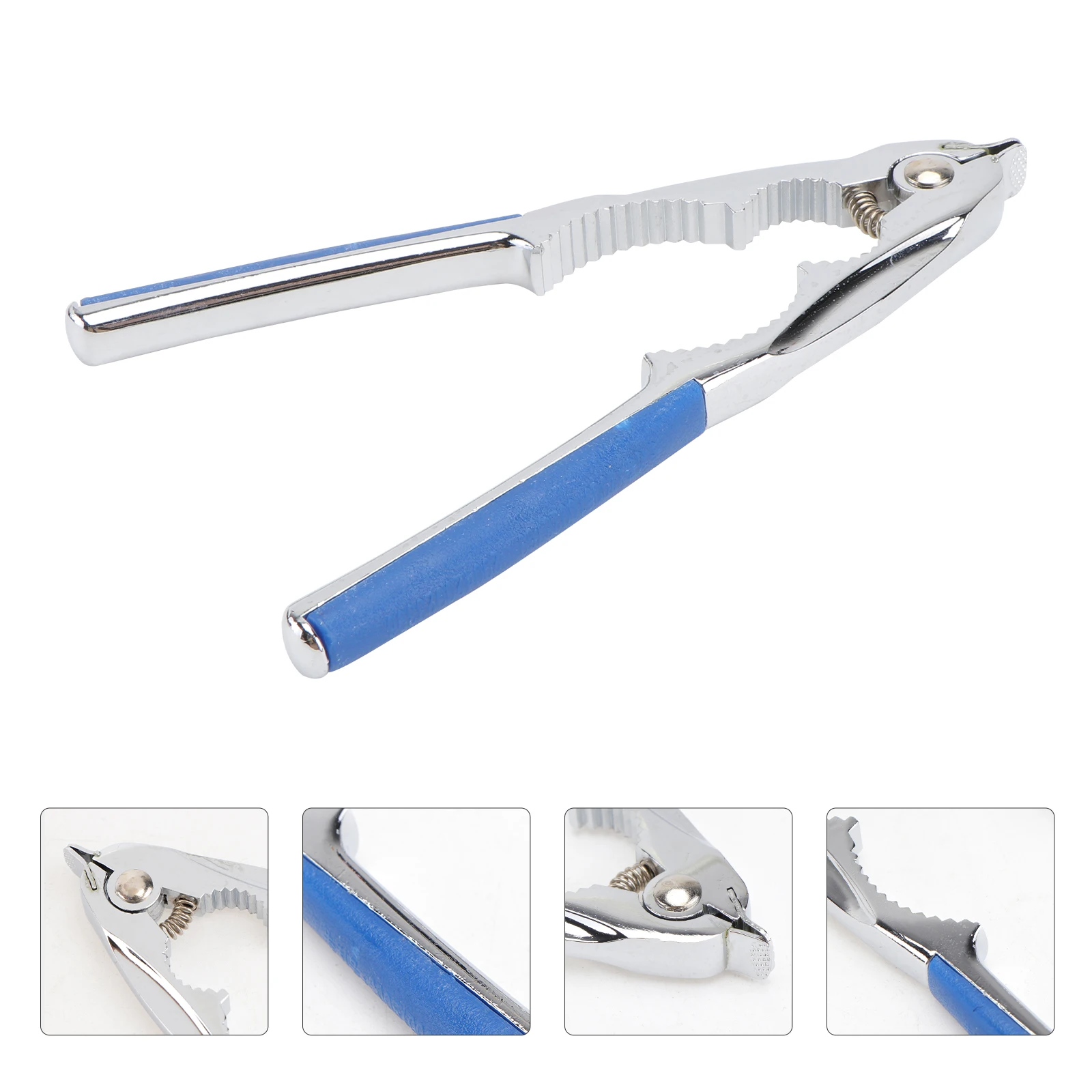

Multifunctional Walnut Cracker Pliers Stripping Tools Sheller Pecan Opener Blue