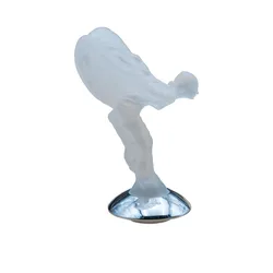 For Ghost Phantom Wraith Cullinan Dawn Badge Shining Brighten Spirit of Ecstasy 51137354289 51137059876 Illuminate Brand Parts