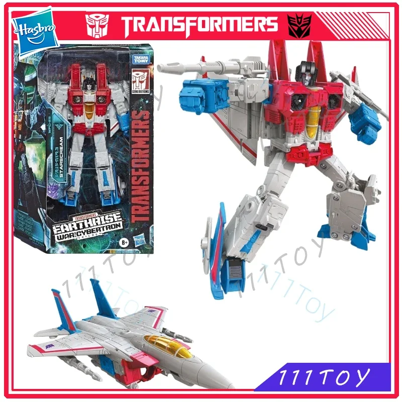 В наличии Hasbro Трансформеры Классические игрушки Earthrise WFC-E9 Starscream Фигурка Робот Игрушка Коллекционные подарки Хобби
