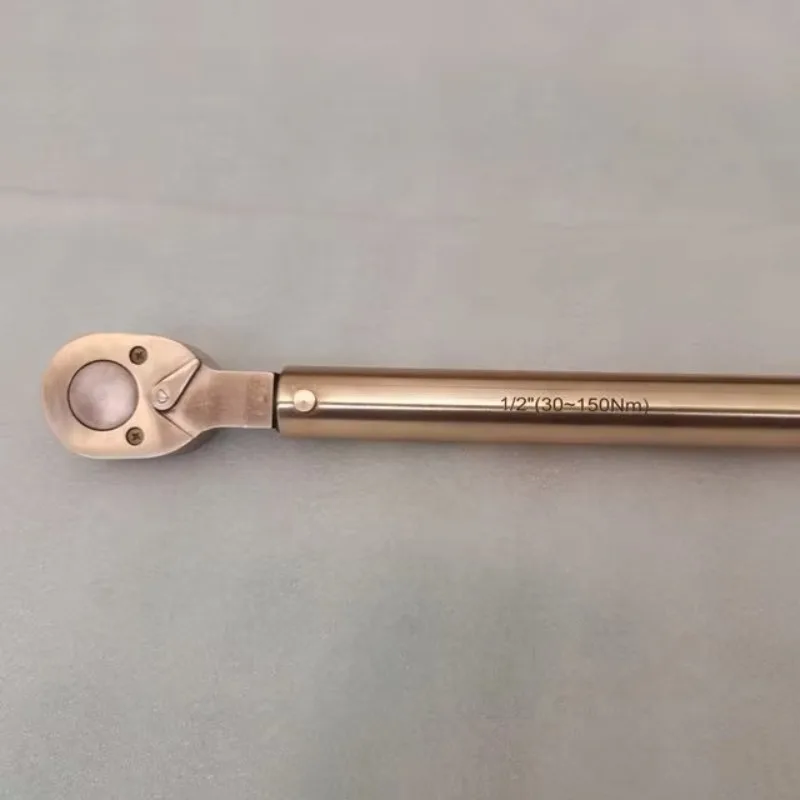 

Non Sparking Tools Beryllium Copper Windows Torque Wrench 1/2" 30-150Nm