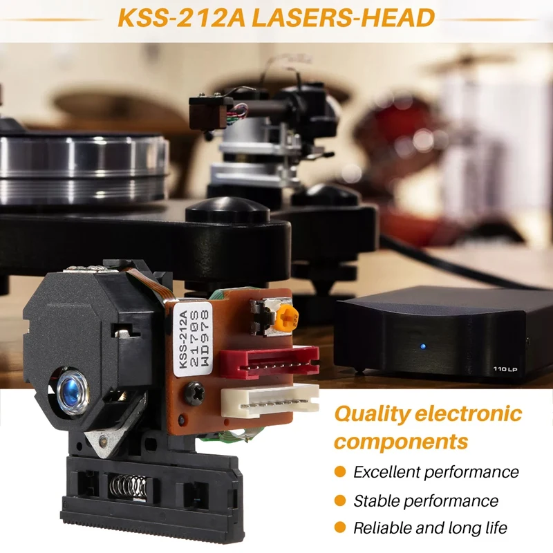 KSS-212A Laser-Head VCD CD Audio Replacement KSS-210A 212B 150 Optical Pickup Lasers-Lens