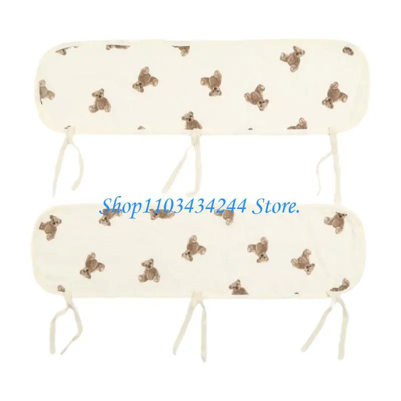 

G2TC Crib Guard for Toddlers Baby Bed SoftEdge Protector Anti-Collision Strip