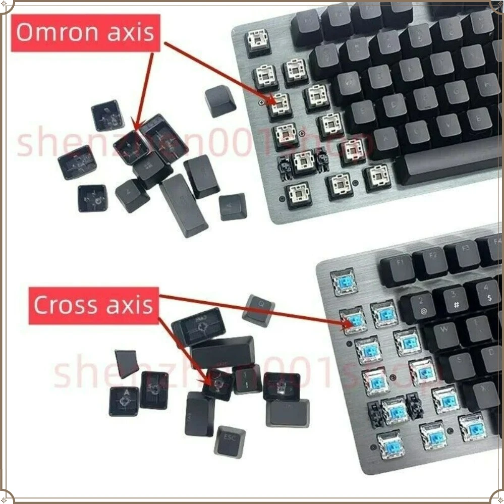 Transparent Backlit Single Keycap For Logitech G512 Mechanical Keyboard Shaft Replacement Key Cap