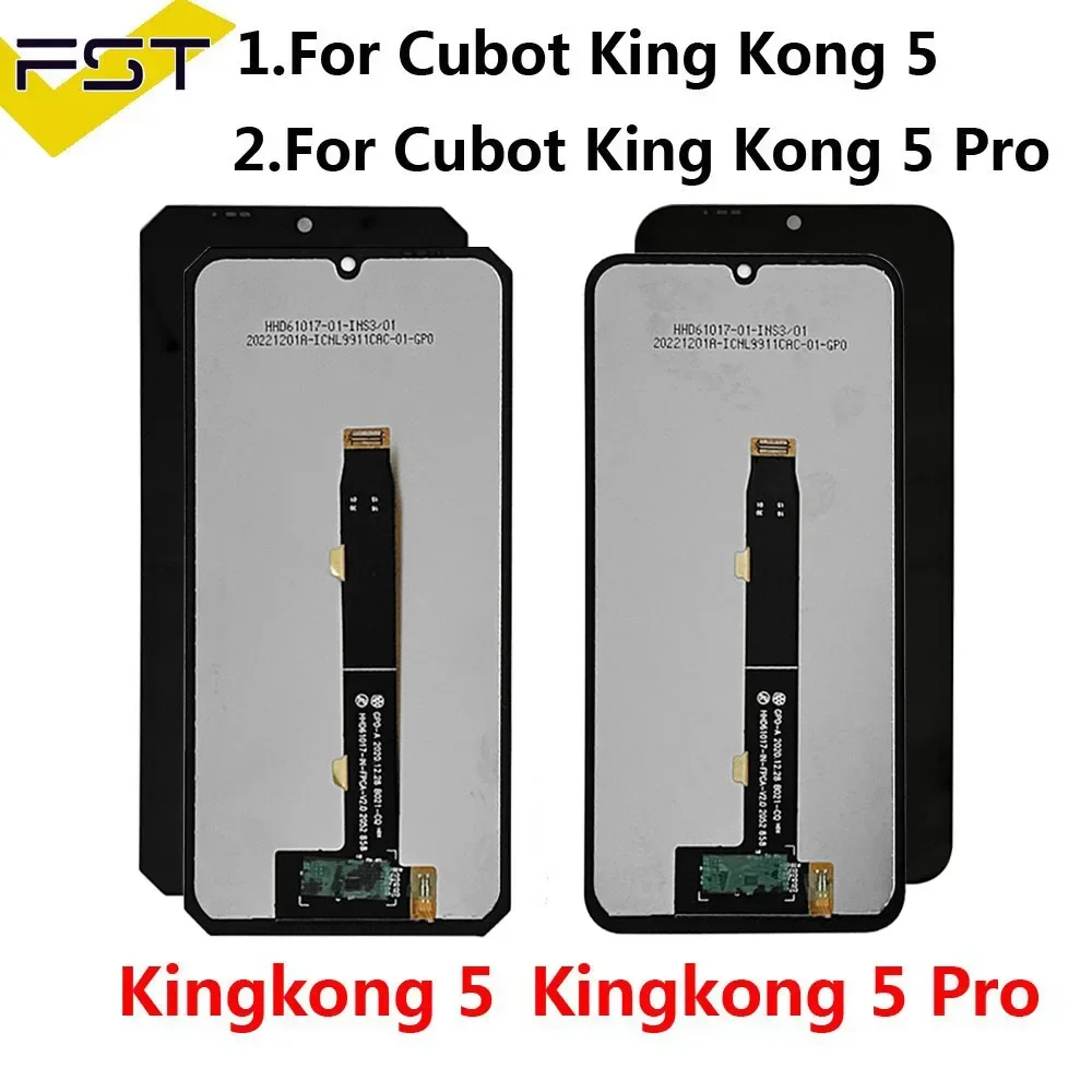 For Cubot KingKong 5 LCD Display with Touch Screen Digitizer Assembly For Cubot KingKong 5 Pro LCD King Kong Kingkong5 Display