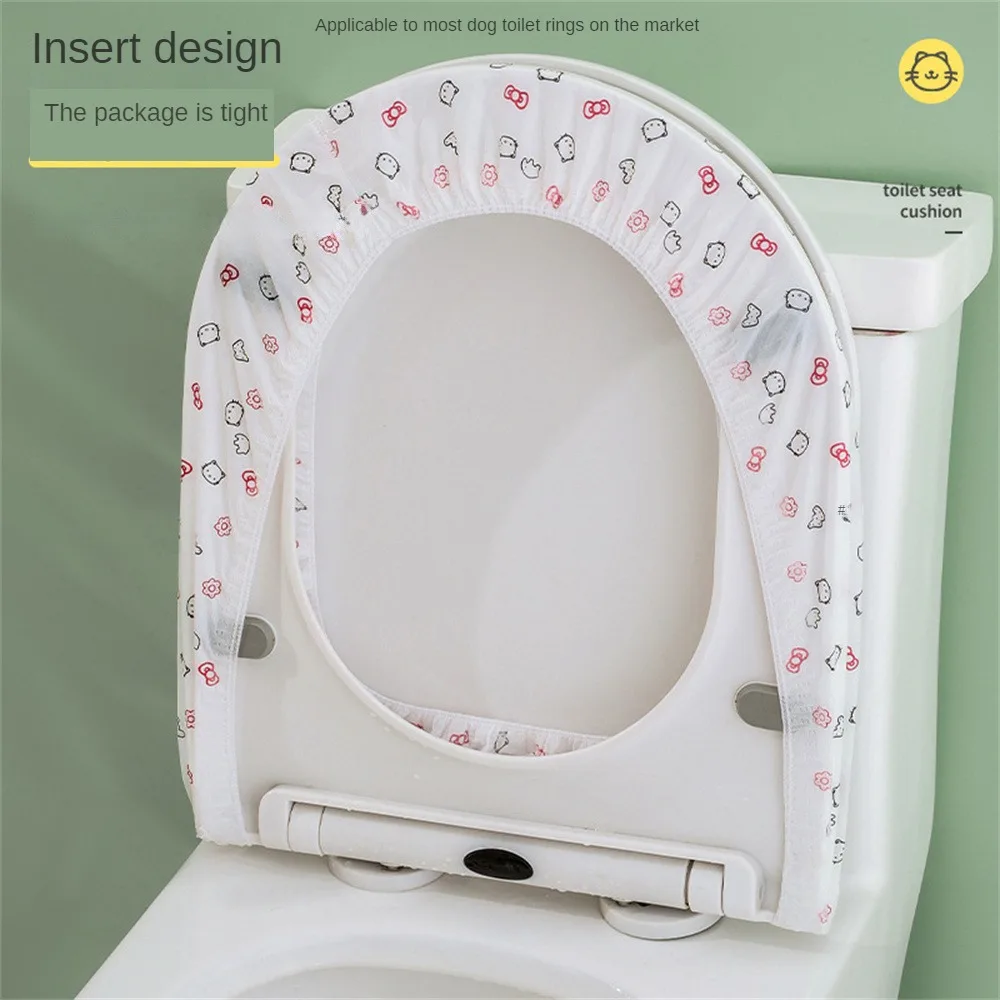 1/2/3PCS 1piece Stool Cover Biodegradable Soluble Water Disposable Toilet Seat Cover Safety Bathroom Toilet Pad