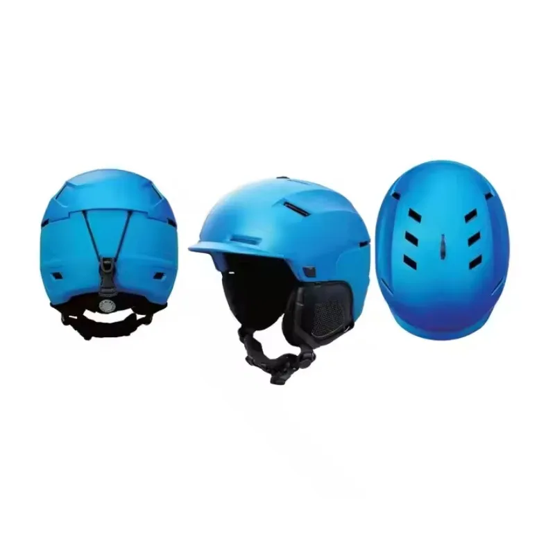세련된 ABS + EPS 소재, 사이즈 조절 가능, 햇빛 가리개 포함 성인용/청소년용 멀티 스포츠 스키 헬멧