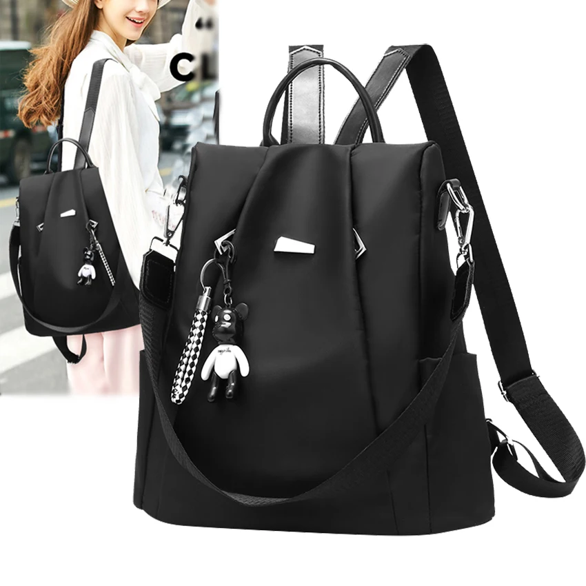 backpack women anti theft casual outdoor travel backpack ladies nylon daily commuting bag classic travel backpack