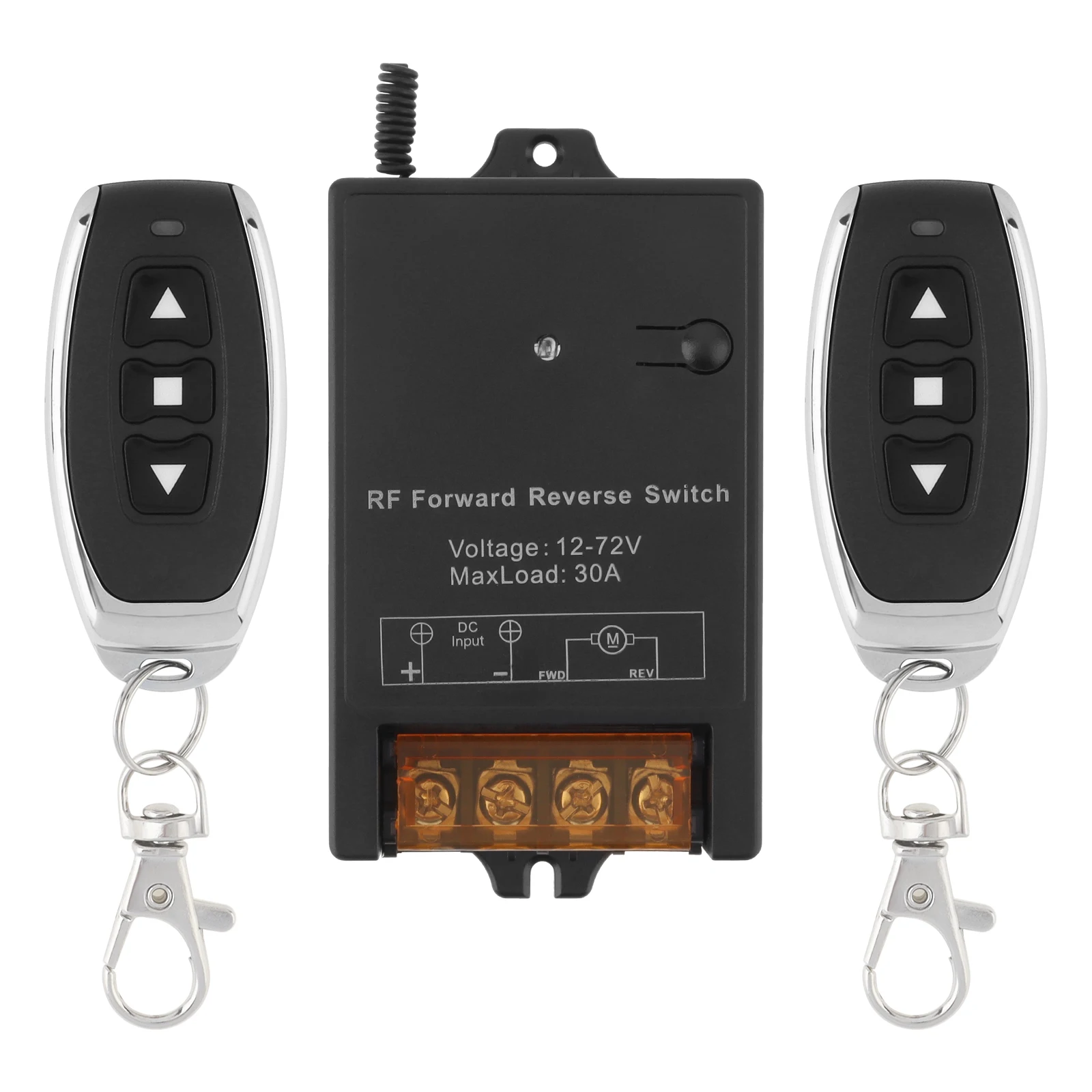 Interrupteur marche avant/arrière pour moteur à courant continu 12-72V 30A, contrôleur d'actionneur linéaire pour actionneur/moteur à mouvement linéaire avec télécommande