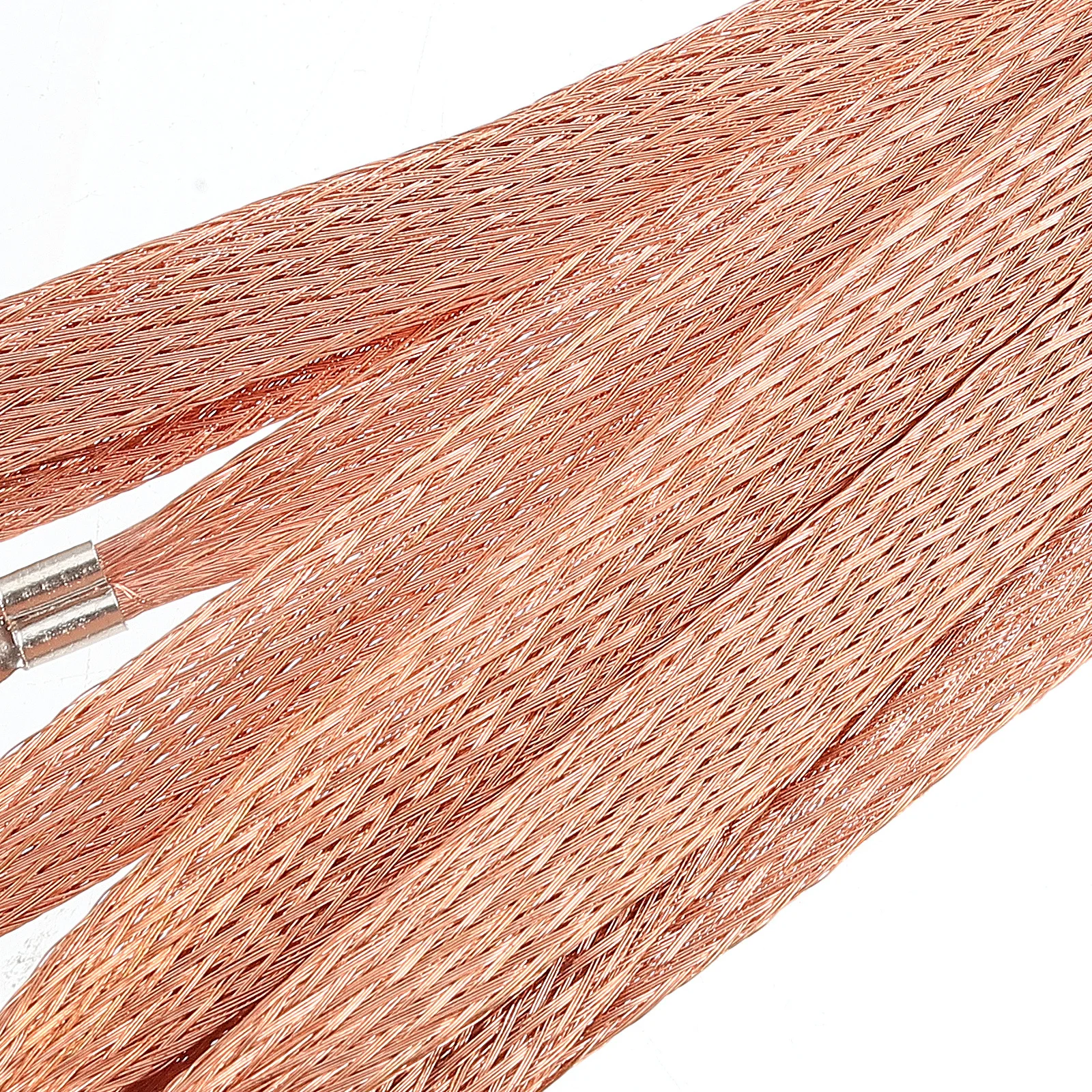 

10Pcs Automotive Copper Grounding Straps Heavy Duty to Chassis Ground Wire Cable Ground Strap Automotive