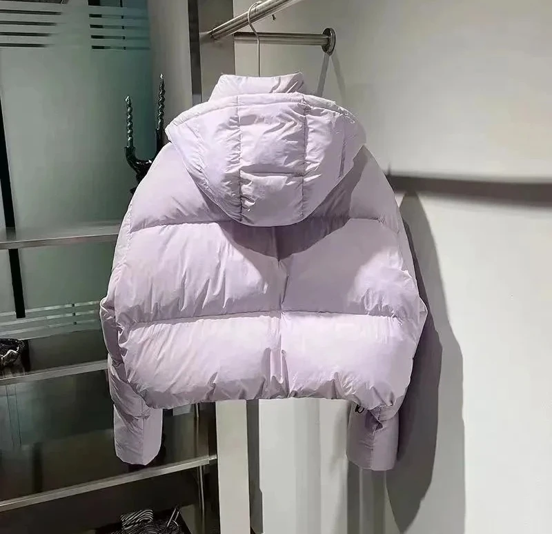 سترة نسائية مبطنة بالقطن كاجوال متعددة الاستخدامات سترة شتوية نسائية بسيطة راقية ملابس خارجية قصيرة للسيدات