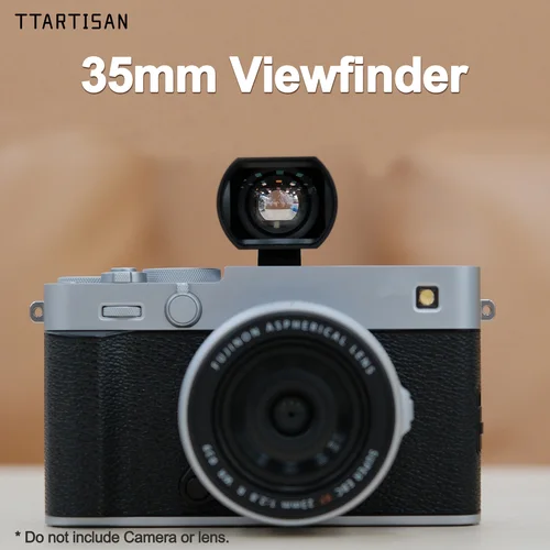 Imagen 1 del producto Visor de cámara TTArtisan, visor óptico externo Universal con zapata fría de 35mm, sistema óptico para Sony Fujifilm Leica