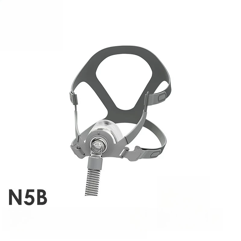 CPAP Mask Nasal N5B All Size Cushion  Adjustable Headgear Ventilator Air Respirator Supply for Sleep Apnea Anti Snoring