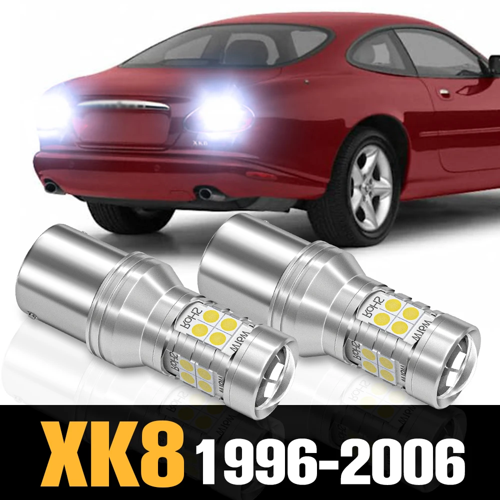 

2pcs Canbus LED Reverse Light Backup Lamp Accessories For Jaguar XK8 1996-2006 2000 2001 2002 2003 2004 2005