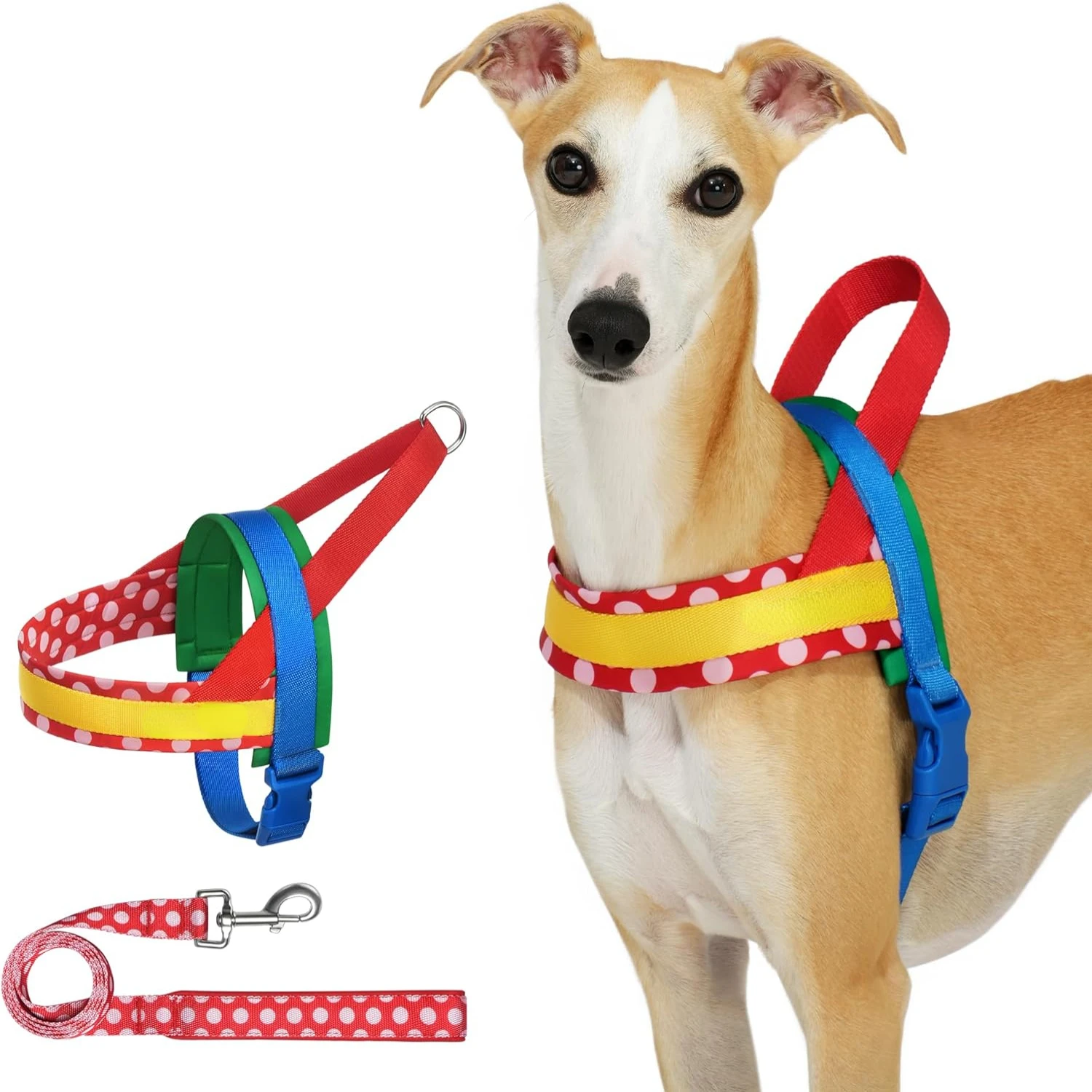 

Comfortable and Secure Yellow Adjustable Harness for Medium to Large Dogs - Enhanced Anti-Twist Design Ensures Ultimate Comfort