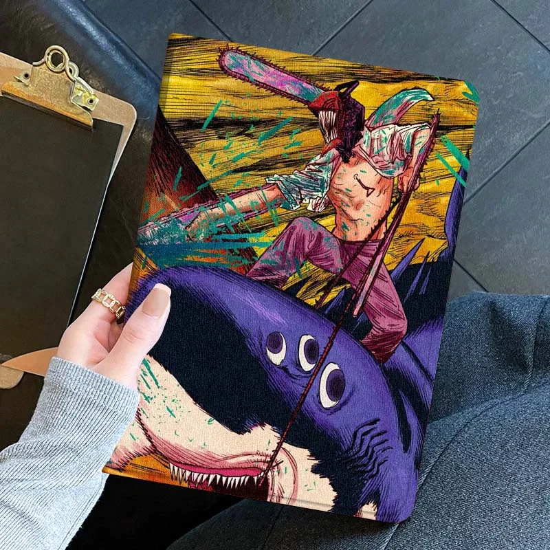 

C-Chainsaw Man Comic For Huawei Honor Pad 9 8 7 6 V9 V8 V7 X9 X8 X7 GT2 GT 10 5 13.3 13 10.1 Pro Inch Tablet Case