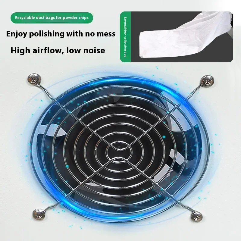 Grinding and Polishing All-in-one Machine with Dust Cover, Jewelry Metal Warm Bay Polishing Cloth Wheel Machine