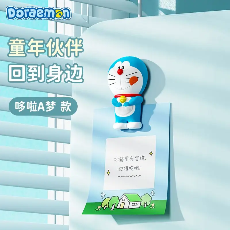 Cartoon Creativity Doraemon Magnetic Refrigerator Sticker Cute Any Door Magnet 3D Refrigerator Decoration Magnetic Suction Gift