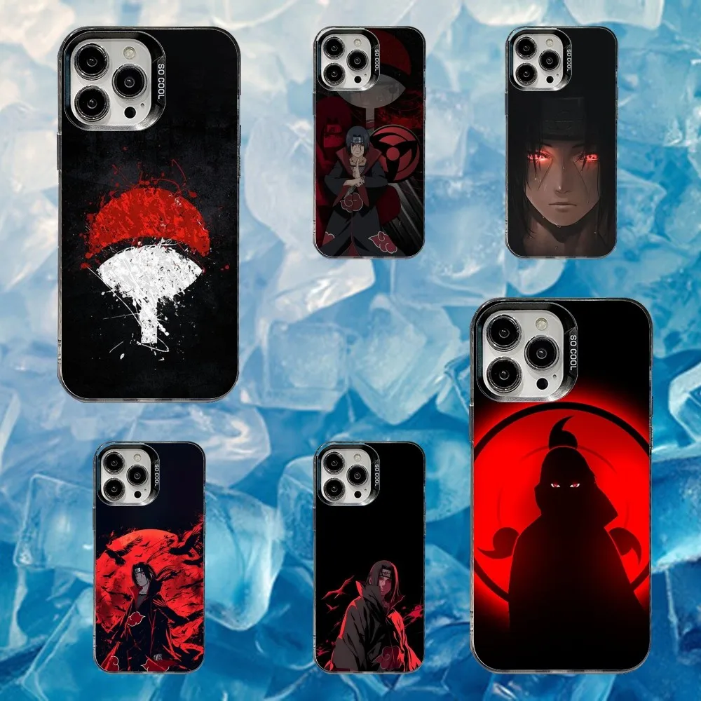 

U-UchihaS I-ItachiS Phone Case For iPhone 16,15,14,13,12,11,Mini,Pro,SE,MAX White Matte Shockproof Cover