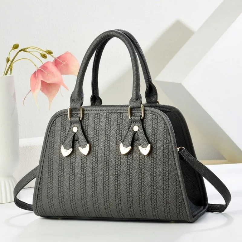 

Модная роскошная брендовая кожаная женская сумка на плечо, элегантная классическая парижская стильная отделка, модная винтажная сумка ​