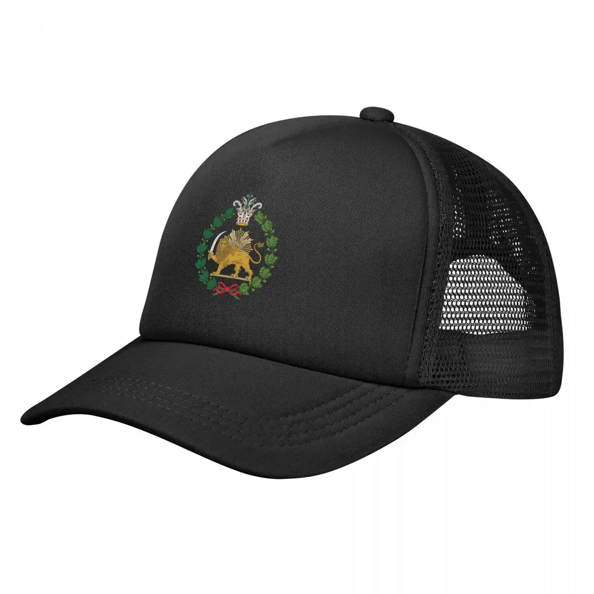 

Shir O Khorshid Lion Iran Lion Unisex Adult Mesh Baseball Cap for Spring and Summer