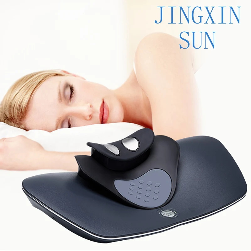Alphay Neck Massager Vibration Neck Massager For Arthritis Multifunctional Neck Traction hine