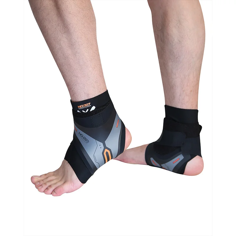 

Регулируемый бандаж на лодыжку для мужчин — ультратонкие дышащие и эластичные компрессионные рукава на лодыжку для защиты занятий спортом