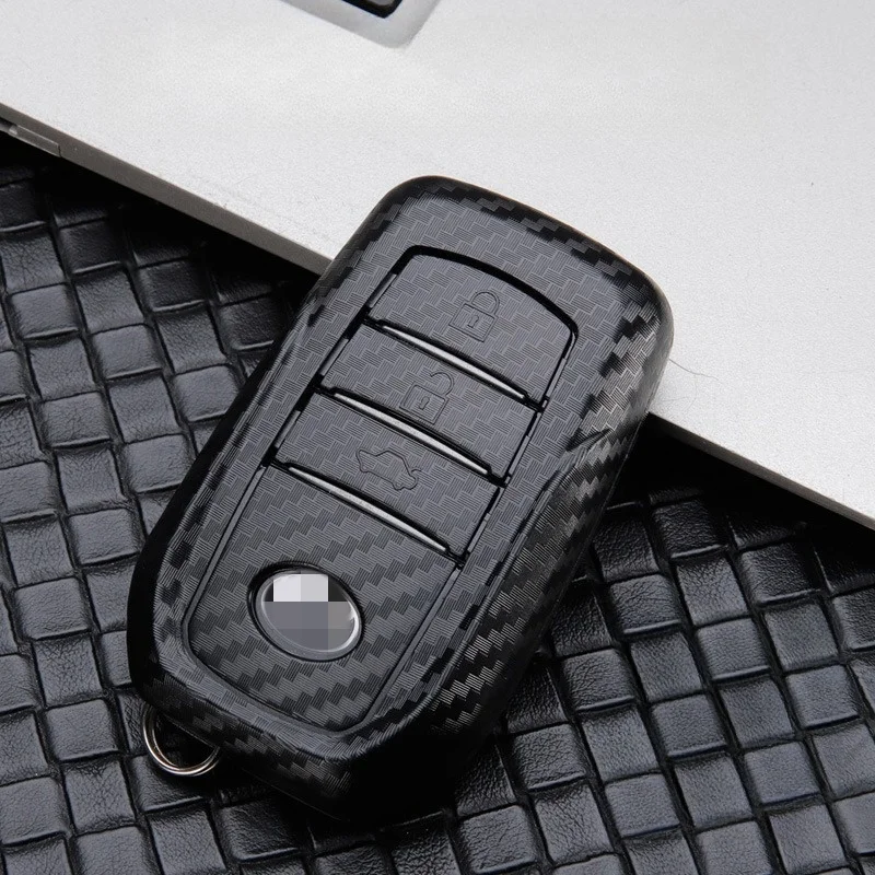 

ABS Eco-friendly Silicone Matte Texture Car Remote Key Case Cover For Toyota Corolla Leiling Highlander key cover 8th generation