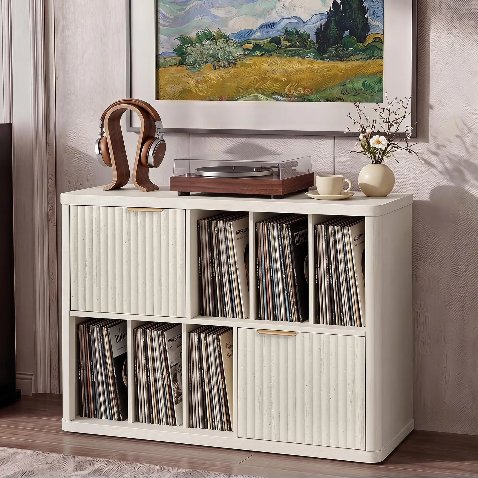Large Record Player Stand - 39.5