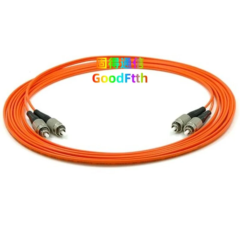 Patch Cord Lead FC-FC 62.5/125 OM1 Duplex 0.5m-300m Cable Jumper GoodFtth