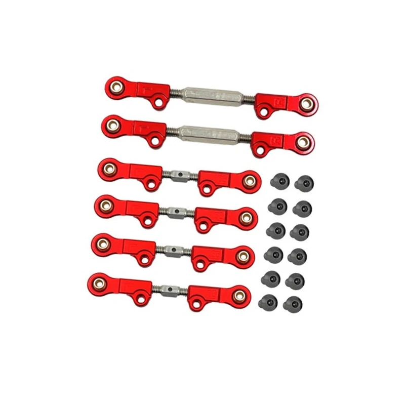 Fit for MJX 1/12 12212 remote control car metal upgrade pull rod P12240/P12200/P12430 accessories enhan handling stability