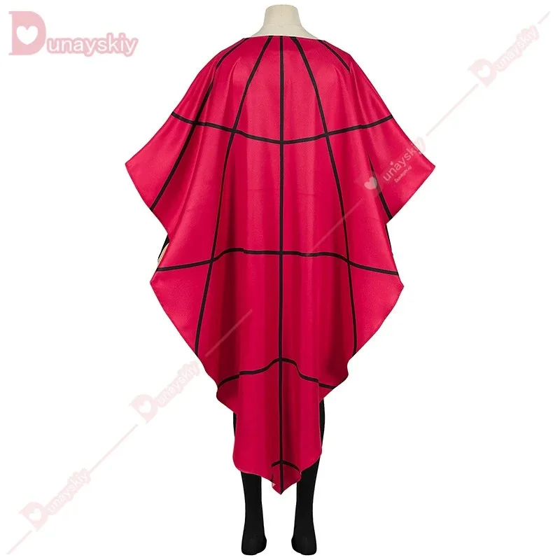 

DY20Lydia Deetz Косплей Костюм Одежда Парик Underworld Archmage Косплей Фильм Beetle2juice Одежда Cos Полосатый Костюм Аниме Cospla